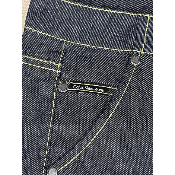 Calvin Klein Jeans Womens 29 Ankle Skinny Mid Rise Stretch Regular Fit Denim - Picture 7 of 10